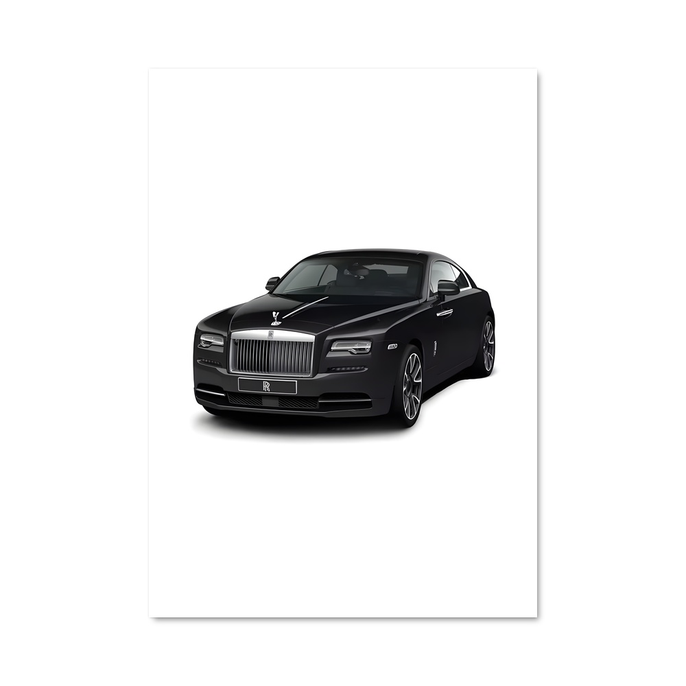 Poster badge chic Wraith noir